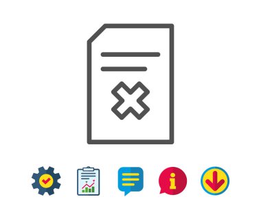 Belge satırı simgesi