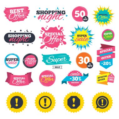 Satılık alışveriş afiş. 