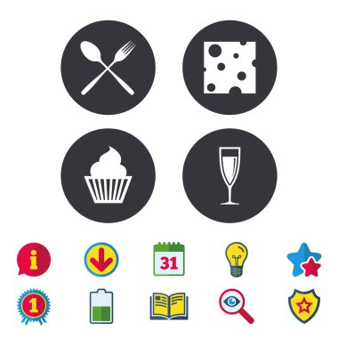  Kek cupcake sembolü.