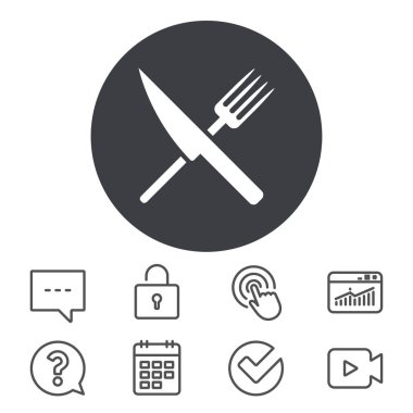 Gıda işareti simgesi. 