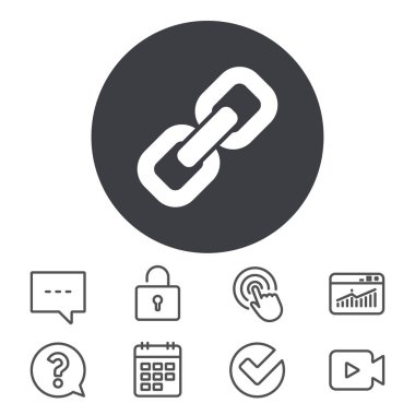 Link işareti simgesi. 