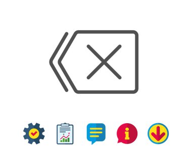 Satırı simgesi silmek. 