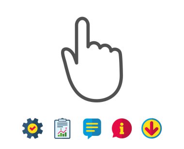 El hat simgesini tıklatın.