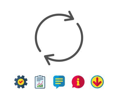 yenileme satırı simgesi. 