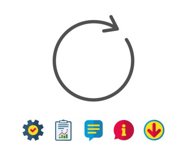 yenileme satırı simgesi. 