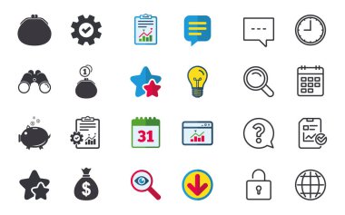 Sohbet, rapor ve takvim işaretleri. 