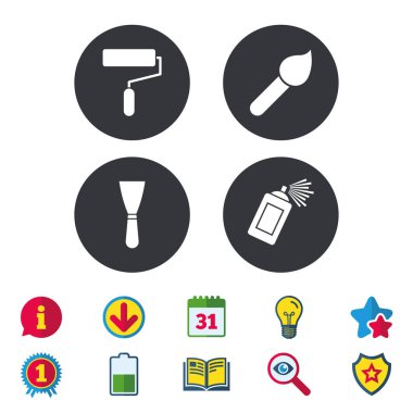 Rulo, fırça simgesini.