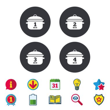 pişirme pan simgeler.