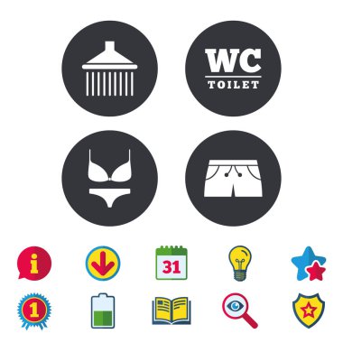 Yüzme Havuzu simgeler. 