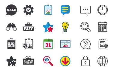 Sohbet, rapor ve takvim işaretleri. 