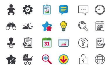 Sohbet, rapor ve takvim işaretleri. 