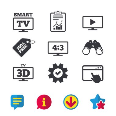 Akıllı Tv modu simgesi. 