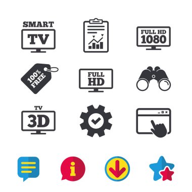 Akıllı Tv modu simgesi. 