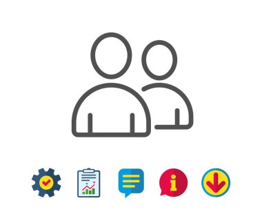 Kullanıcılar satırı simgesi. 