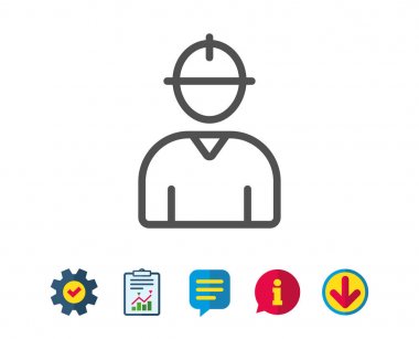 Alt satırı simgesi.