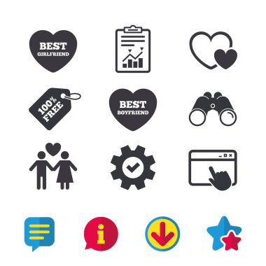 Sevgililer günü aşk simgeler.