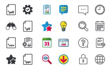 Sohbet, rapor ve takvim işaretleri