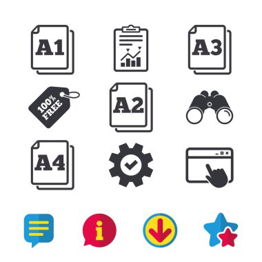 Kağıt boyutu standart simgeleri