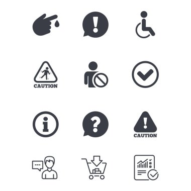 Dikkat ve ilgi simgeler