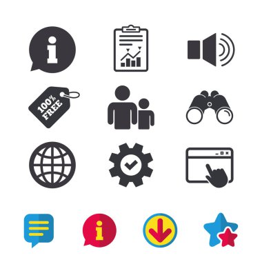 İşaretleri bilgi simgeleri