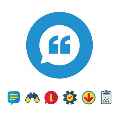 tırnak işareti simgesi