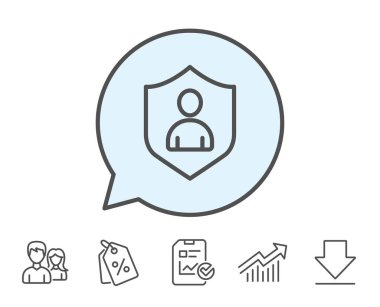 Kullanıcı koruma simgesi