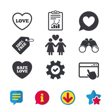 Lezbiyenler işareti Çift