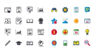 İstatistikler ve eğitim simgeler