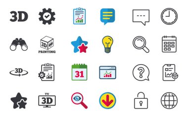 Sohbet, rapor ve takvim işaretleri