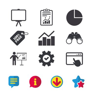 Diyagram grafik pasta grafik simgeleri