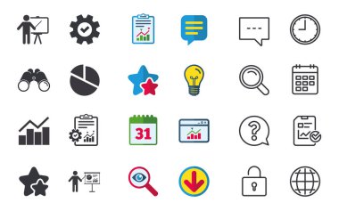 Sohbet, rapor ve takvim işaretleri