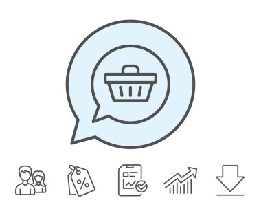 alışveriş sepeti sembolü