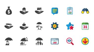 Sigorta farklı simgeler