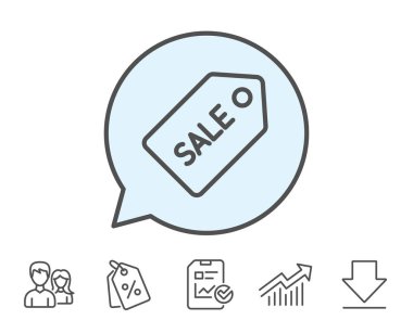 alışveriş bir ses etiketi simgesi