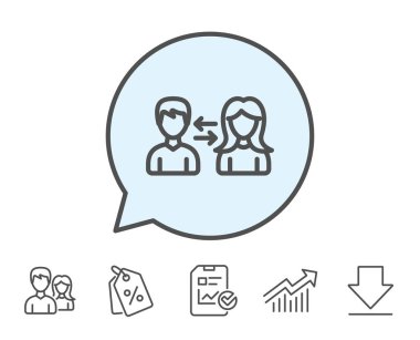 Ekip çalışması satırı simgesi