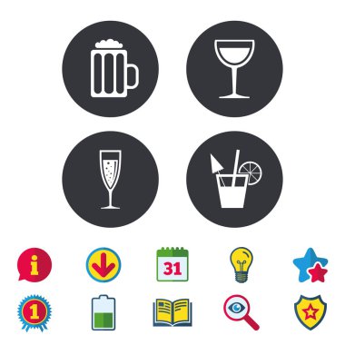 Alkollü içecekler işaretleri