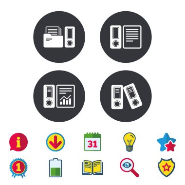 Muhasebe klasör simgeleri