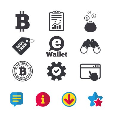 Bitcoin siyah simgeler