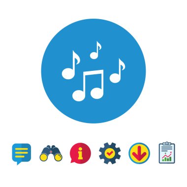 müzik notlar simgesi