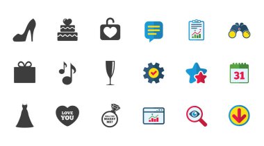 Düğün ve nişan simgeler