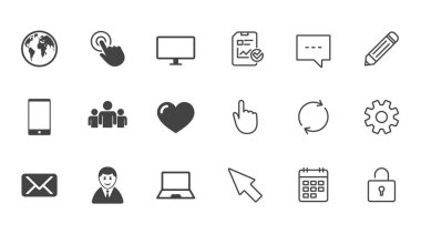 Mobil cihazlar simgeler