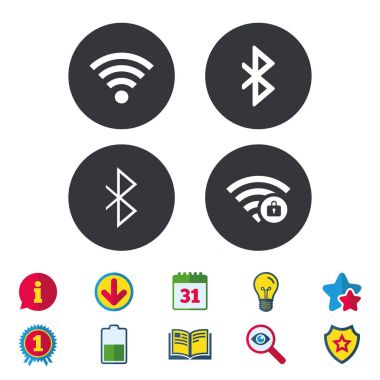 WiFi ve Bluetooth simgeler