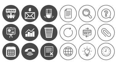 Belgeler ve iş ikonları/simgeleri