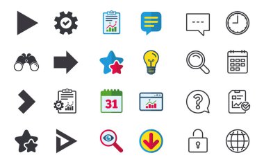 Sohbet, rapor ve takvim işaretleri