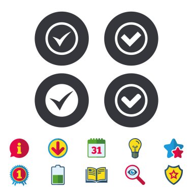 onay işaretleri simgeler