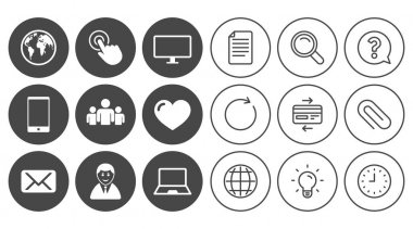 Mobil cihazlar simgeler