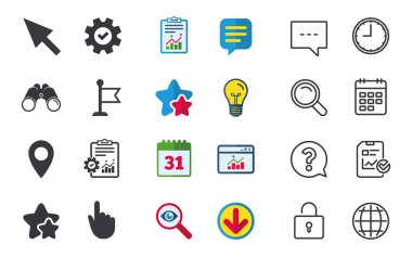 Sohbet, rapor ve takvim işaretleri