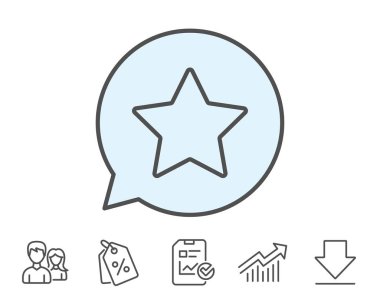 yıldız satırı simgesi