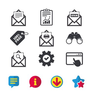 posta zarf simgeleri