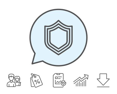 kalkan satırı simgesi